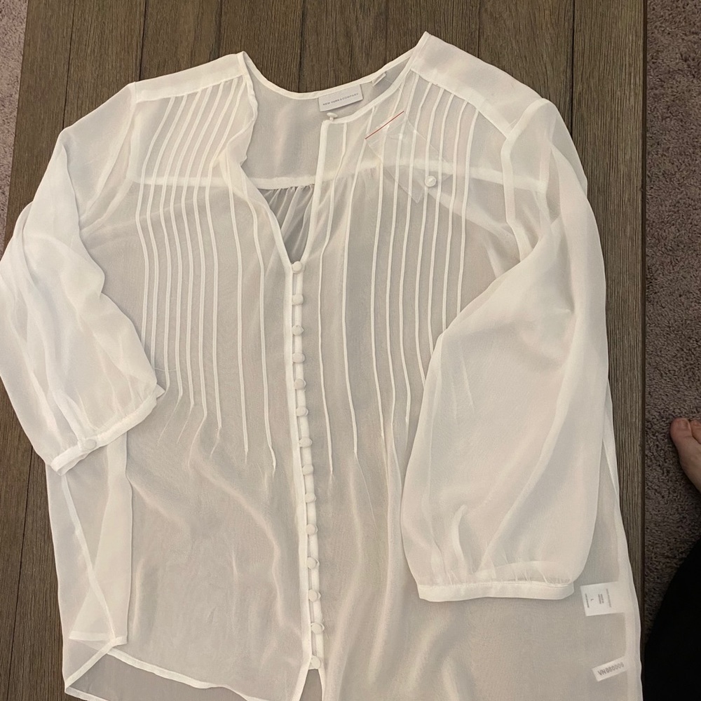 White blouse - NWT